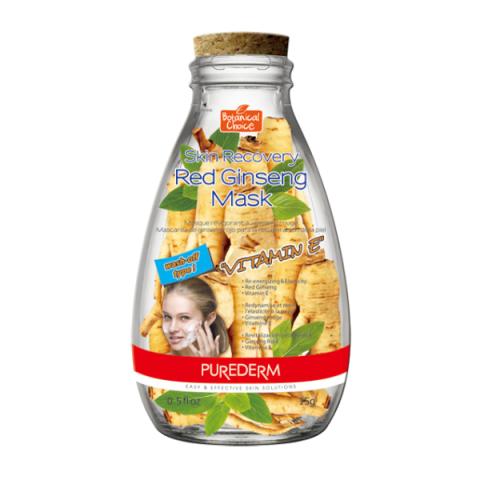 PUREDERM - Skin Recovery Masque au Ginseng Rouge - 15g - Vitamin E