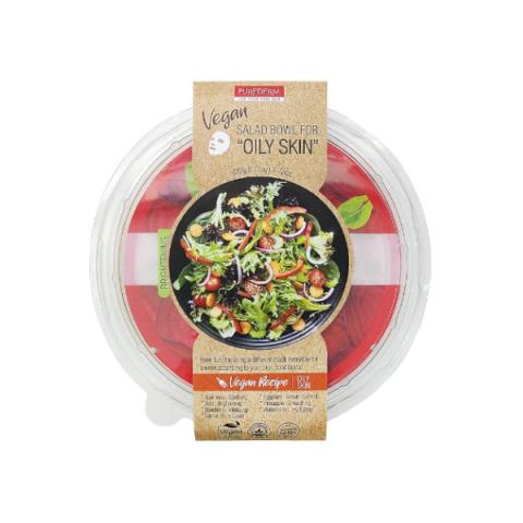 PUREDERM - Vegan Salad Bowl For "La peau grasse" - 7masks