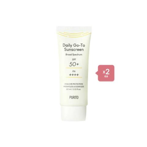 PURITO Daily Go-To Sunscreen - 60ml (2ea) Set PURITO Daily Go-To Sunscreen - 60ml (2ea) Set