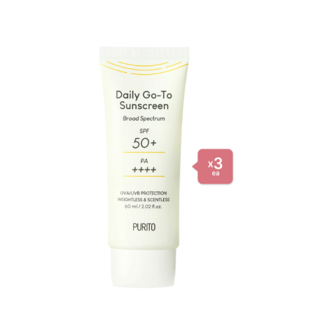 PURITO Daily Go-To Sunscreen - 60ml (3ea) Set