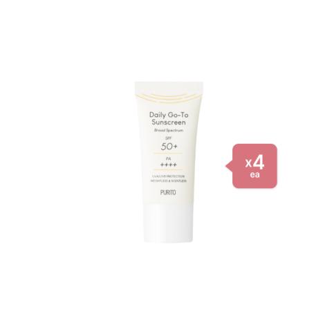 PURITO Daily Go-To Sunscreen SPF50+ PA++++ (Mini) - 15ml (4ea) Set