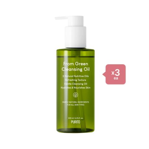 PURITO From Green Cleansing Oil (New Formula) - 200ml (3ea) Set