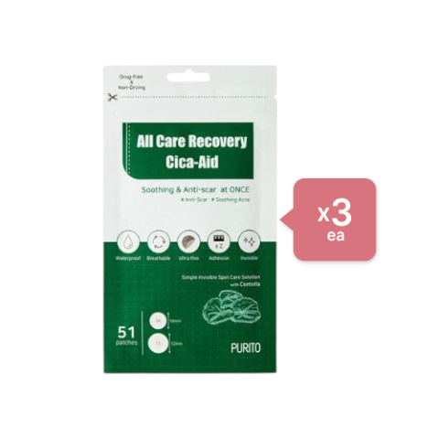 PURITO - Set All Care Recovery Cica-Aid (3ea)