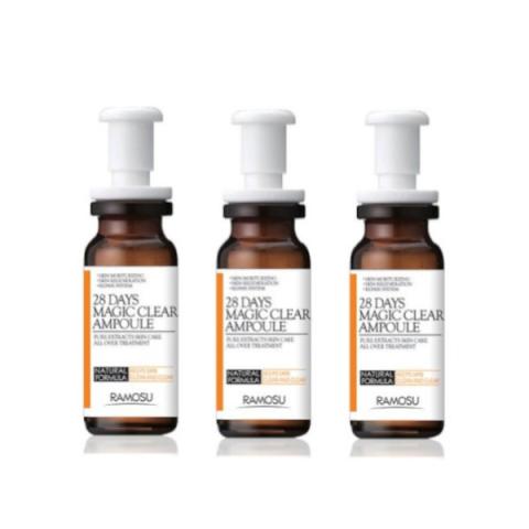 RAMOSU - Ampoule Magic Clear 28 jours - 3pièces(7ml+0.3g)