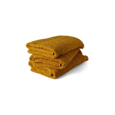 Rituals Graphic Design Cotton Towel 70x140cm Ocre Yellow