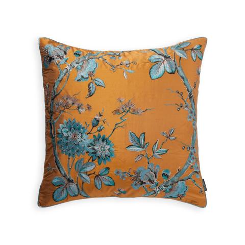 Rituals Hinhoa Silk Cushion case 50x50 cm Yellow Ochre