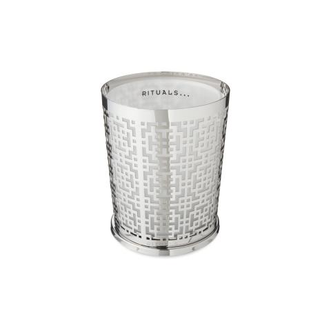 Rituals Luxury Candle Holder - Metal Window Silver Rituals Luxury Candle Holder - Metal Window Silver