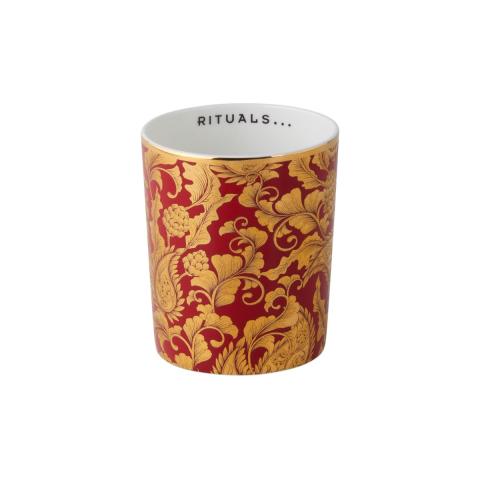 Rituals Luxury Candle Holder - Red Heavenly Flower Rituals Luxury Candle Holder - Red Heavenly Flower