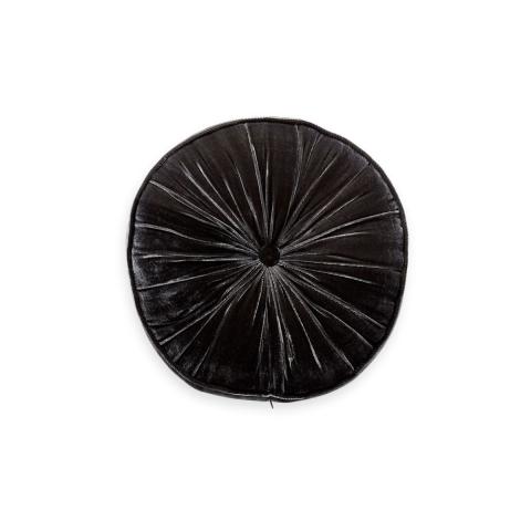 Rituals Saigon Silk Velvet Round Cushion Anthracite Grey