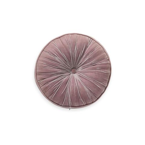 Rituals Saigon Silk Velvet Round Cushion Blush Pink
