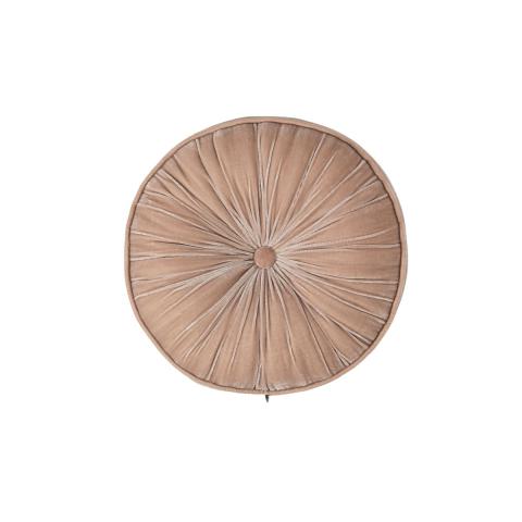 Rituals Saigon Silk Velvet Round Cushion Dune Beige