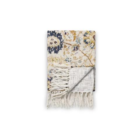 Rituals Shiraz Throw Blue Border 130 x 170 cm