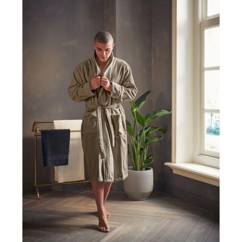 Rituals Super Smooth Cotton Bathrobe Men Sand L Rituals Super Smooth Cotton Bathrobe Men Sand L