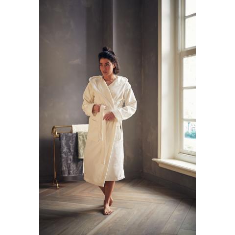 Rituals Super Smooth Cotton Bathrobe Women XL Off White