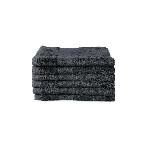 Rituals Super Smooth Cotton Guest Towel 30x30cm Charcoal Grey