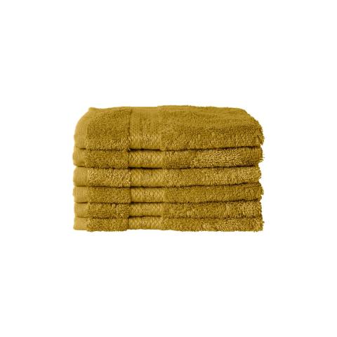 Rituals Super Smooth Cotton Guest Towel 30x30cm Mustard Rituals Super Smooth Cotton Guest Towel 30x30cm Mustard