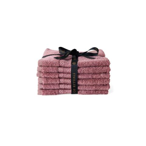 Rituals Super Smooth Cotton Guest Towel 30x30cm Powder Pink