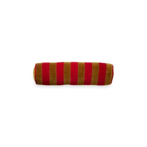 Rituals Vellore Bolster Cushion Red Stripes Rituals Vellore Bolster Cushion Red Stripes