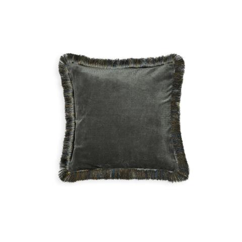 Rituals Vellore Cotton Velvet Cushion case 50x50cm Grey Blue