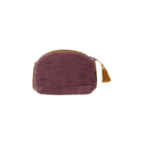 Rituals Vellore Small Cotton Velvet Pouch Peacock