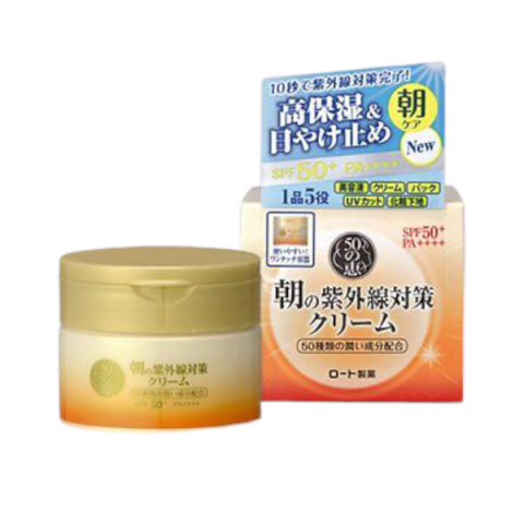 Rohto Mentholatum - 50 Megumi Crème Anti-UV SPF 50+ PA ++++ - 90g