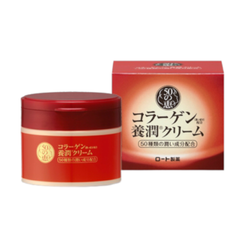 Rohto Mentholatum - 50 Megumi Crème nutritive Jun - 90g Rohto Mentholatum - 50 Megumi Crème nutritive Jun - 90g