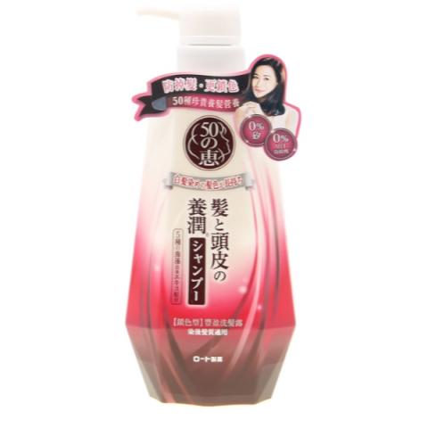 Rohto Mentholatum - 50 Megumi Shampoing Soin Couleur - 400ml