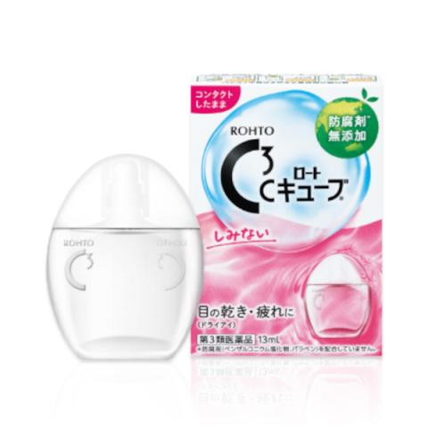 Rohto Mentholatum - Gouttes pour les yeux C Cube A - 13ml