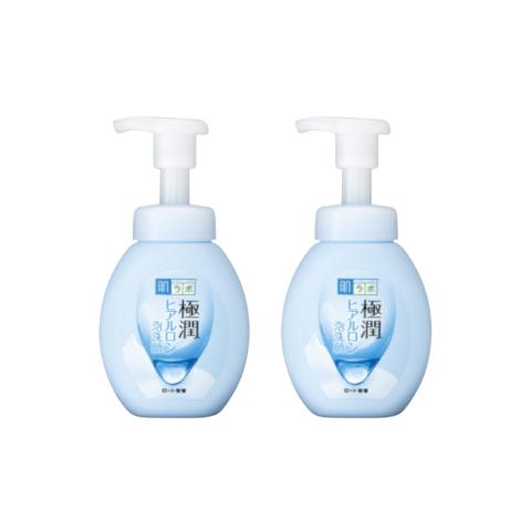 Rohto Mentholatum - Hada Labo Gokujyun Hyaluronic Face Foaming Cleanser - 160ml (2ea) Set Rohto Mentholatum - Hada Labo Gokujyun Hyaluronic Face Foaming Cleanser - 160ml (2ea) Set