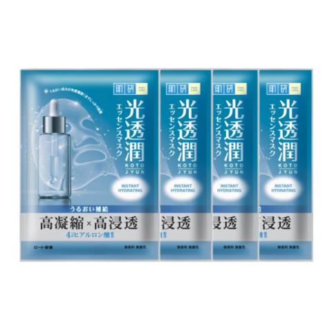 Rohto Mentholatum - Hada Labo Instant Hydrating Kotojyun Mask (4ea)