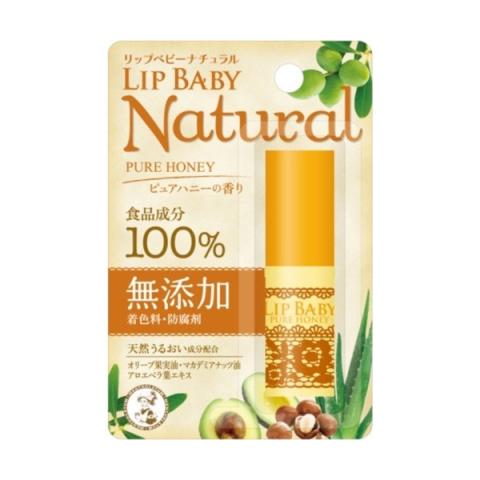 Rohto Mentholatum - Lip Baby Baume à lèvres naturel - 4g - Pure Honey
