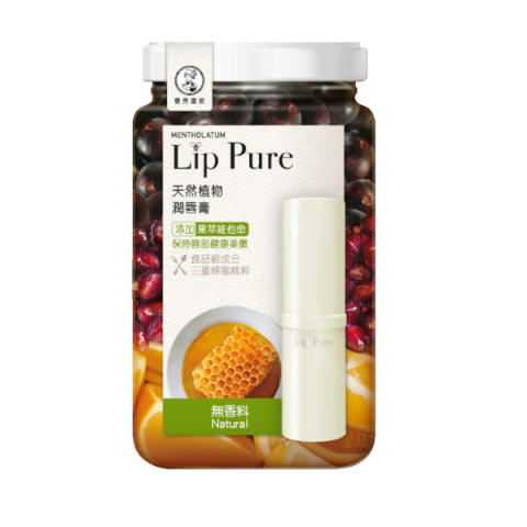 Rohto Mentholatum - Lip Pure Baume à lèvres - 1pièce - Natural Rohto Mentholatum - Lip Pure Baume à lèvres - 1pièce - Natural