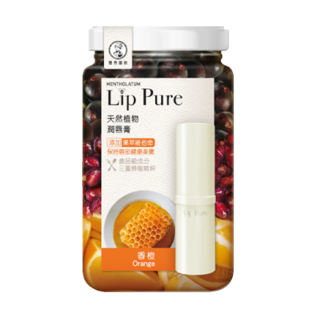 Rohto Mentholatum - Lip Pure Baume à lèvres - 1pièce - Orange Rohto Mentholatum - Lip Pure Baume à lèvres - 1pièce - Orange
