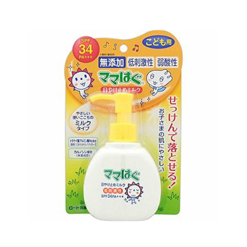 Rohto Mentholatum - Mama Hug Sunblock Milk SPF 34 PA +++ - 100g
