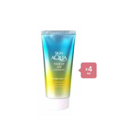 Rohto Mentholatum - Set Skin Aqua Tone Up UV Essence SPF 50+ PA...