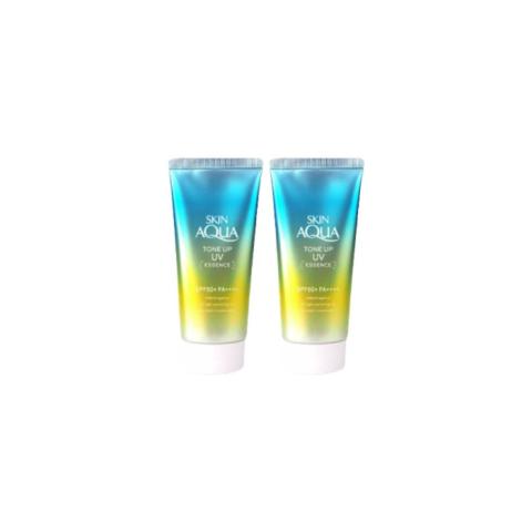 Rohto Mentholatum - Set Skin Aqua Tone Up UV Essence SPF 50+ PA...