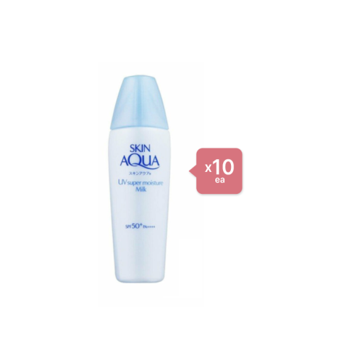 Rohto Mentholatum Skin Aqua UV Super Moisture Milk (10ea) Set