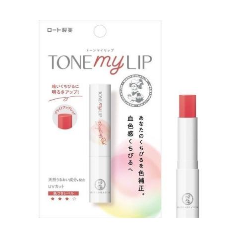 Rohto Mentholatum - Tonifier ma lèvre - 2.4g - Bright Up Red