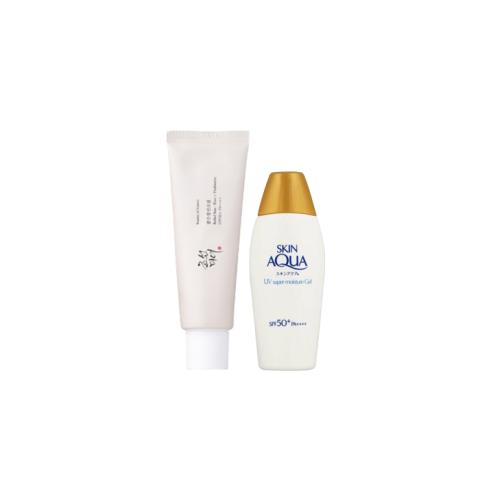 Rohto Mentholatum X BEAUTY OF JOSEON Hydrating Sunscreen Set 50ml+110g