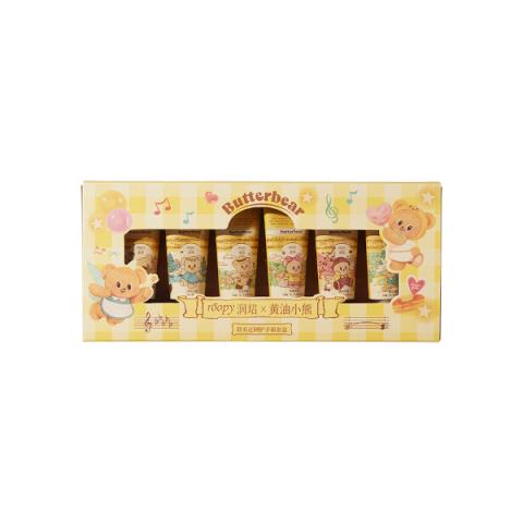 Roopy - Coffret cadeau de crème pour les mains Butterbear - 12g x 6