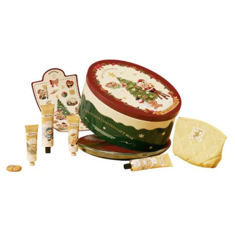 Roopy - Coffret cadeau de Noël de crème pour les mains Butterbear - 55g*2+25g*2