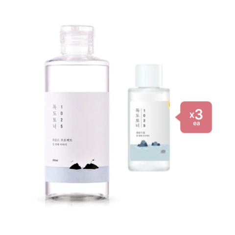 Round Lab 1025 Dokdo Toner - 200ml (1ea) + 50ml (3ea) Set