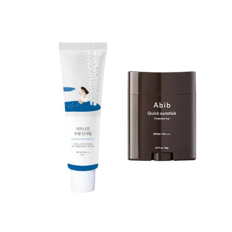 Round Lab X Abib Sun Care Set