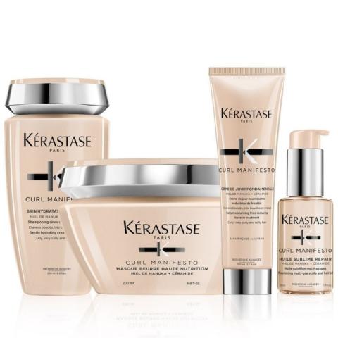 Routine cheveux crépus Curl Manifesto Kérastase Routine cheveux crépus Curl Manifesto Kérastase
