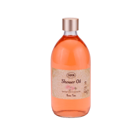 Sabon - Huile de douche - 500ml - Rose Tea