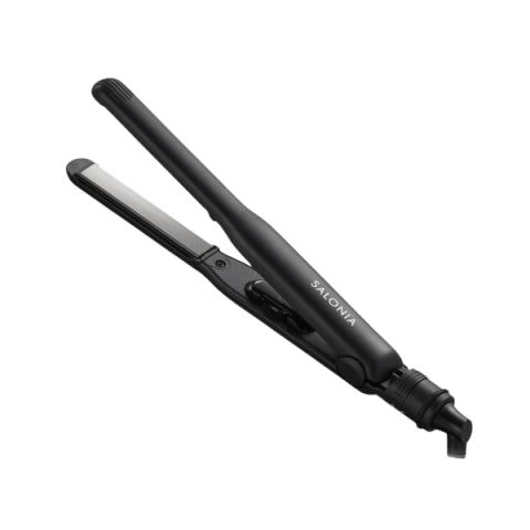 SALONIA - Hair Straightener (100V - 240V) - 1pièce - 15mm Black... SALONIA - Hair Straightener (100V - 240V) - 1pièce - 15mm Black...
