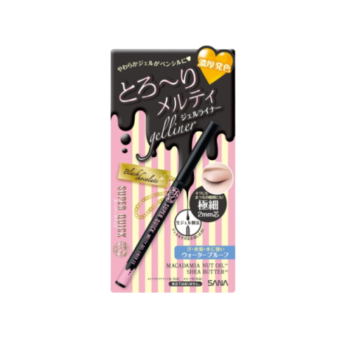 SANA - Eye-liner gel fondant super rapide - 1pièce - 01 Black