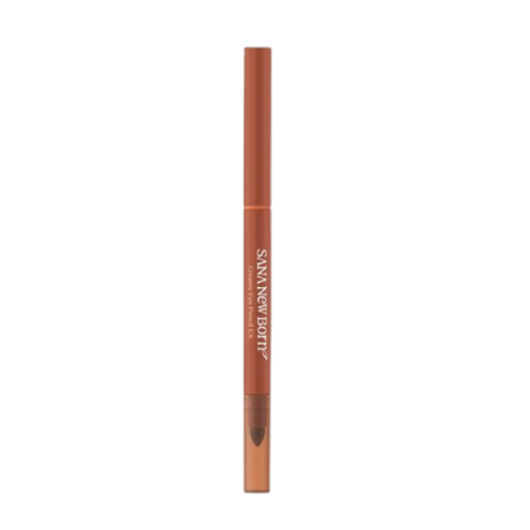 SANA - New Born W Brow Creamy Eyepencil EX - 1pièce - 2 Terracotta