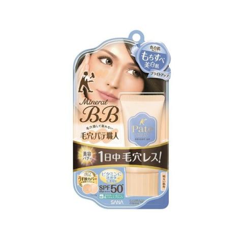 SANA - Pore Putty Keana Pate BB Crème minérale SPF 50+ PA++++ - 30g - Bright Up SANA - Pore Putty Keana Pate BB Crème minérale SPF 50+ PA++++ - 30g - Bright Up
