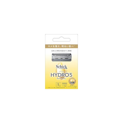 Schick - Lame de rechange Hydro 5 Natural - 4pièces